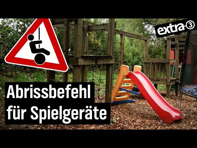 Realer Irrsinn: Illegaler Spielplatz in Kalchreuth | extra 3 | NDR