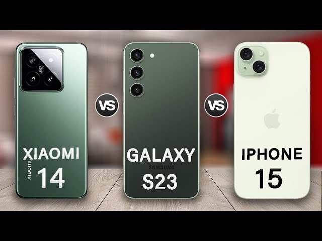 Xiaomi 14 Vs iPhone 15 Vs Samsung Galaxy S23 | Xiaomi 14 Review