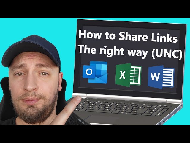 How To Send Link to File On Shared Drive Through Outlook