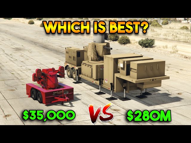 GTA 5 CHEAP VS EXPENSIVE (WHICH IS BEST MILITARY TRAILER?)