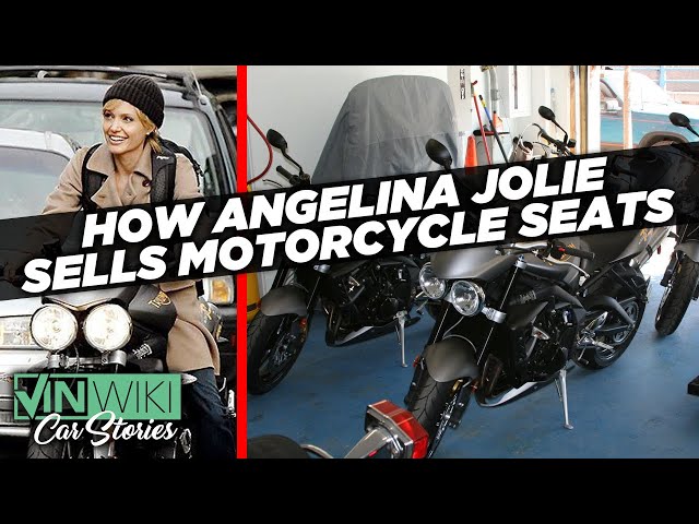 Angelina Jolie closed the sale of my motorcycle seat