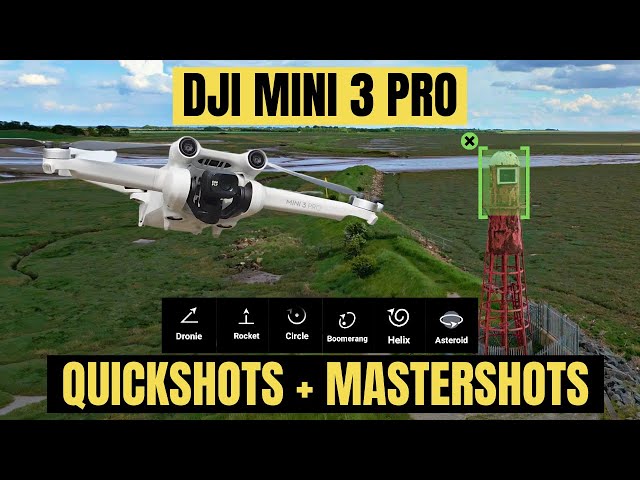 Create EPIC DJI Mini 3 PRO Video With Quickshots + Mastershots Tutorial