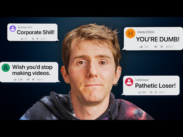 Linus Reads Really Mean Comments