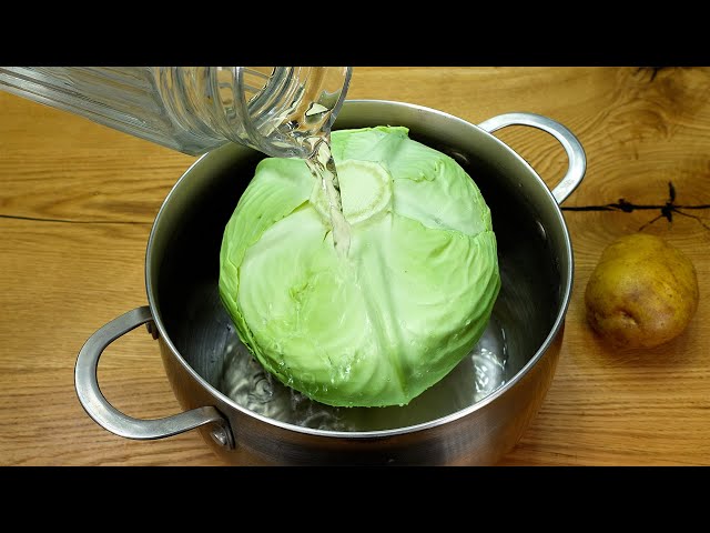 Cabbage is tastier than meat. Why didn't I know about this cabbage recipe? ASMR