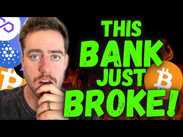 THIS BANK JUST COLLAPSED! GET YOUR HANDS ON SOME BITCOIN NOW!