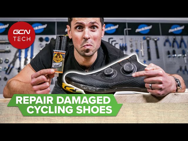 How To Repair Your Damaged Cycling Shoes | Maintenance Monday