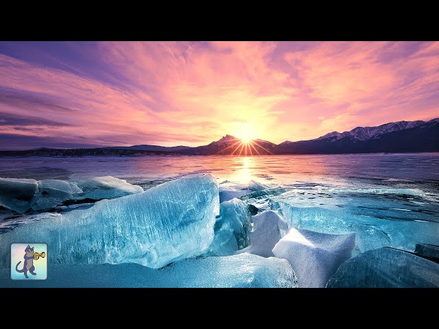 3 Hours of Amazing Nature Scenery & Relaxing Music for Stress Relief. (Winter Edition)
