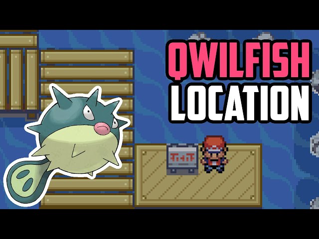 How to Catch Qwilfish - Pokémon FireRed & LeafGreen