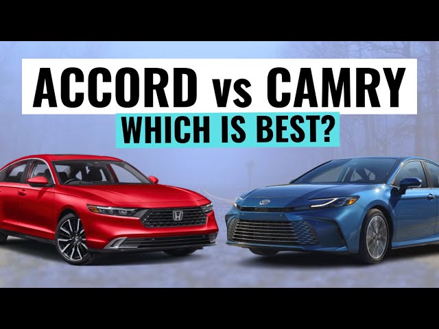 2025 Toyota Camry VS Honda Accord || Tough Choice, One Winner