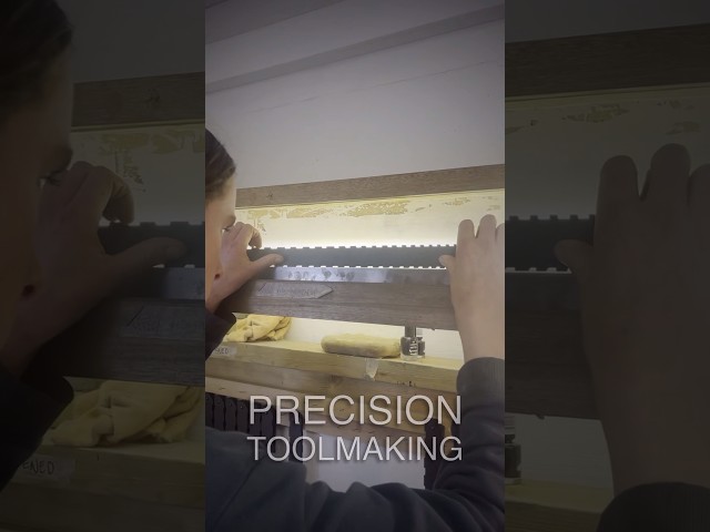 Perfectly flat so that your fretboard will be perfectly level | #toolmaker