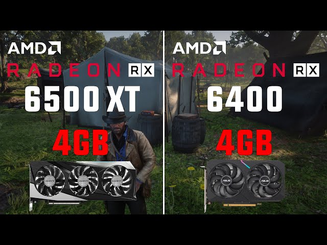 RX 6500 XT vs RX 6400 Test in 8 Games