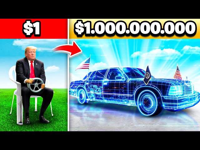 Upgrading $1 to $1,000,000,000 ULTIMATE Presidential Car!