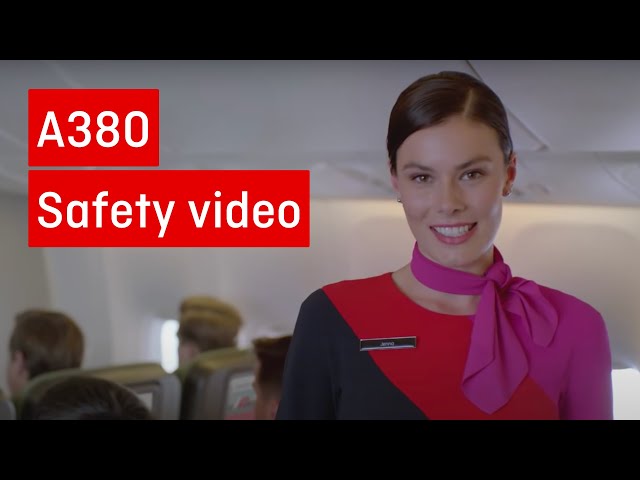 Safety in Style - Qantas Cabin Safety Video A380