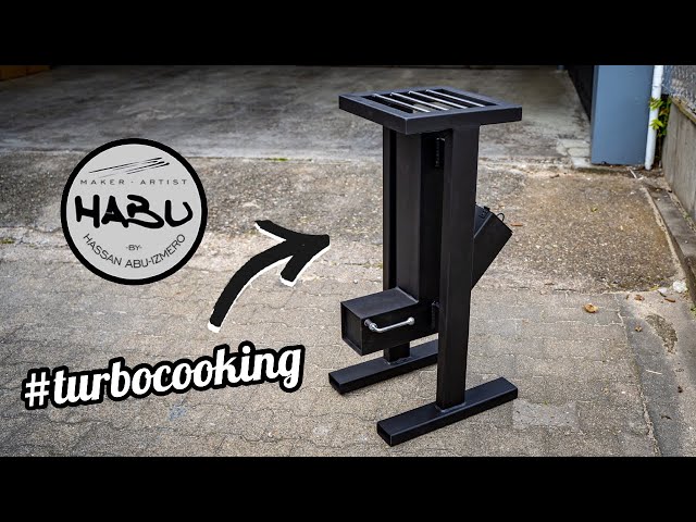 The Ultimate Rocket Stove | Building a outdoor cooking station