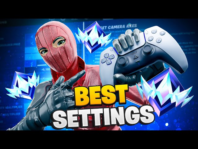 *NEW* BEST Fortnite Controller Settings for AIMBOT + FAST EDITS! (must try)