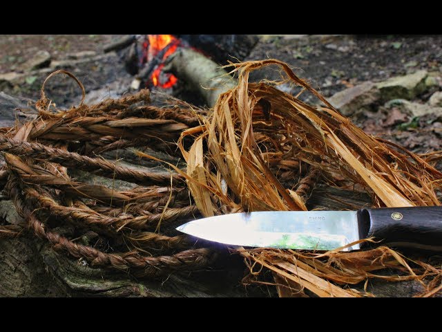 How To Make Natural Cordage From Cedar Bark