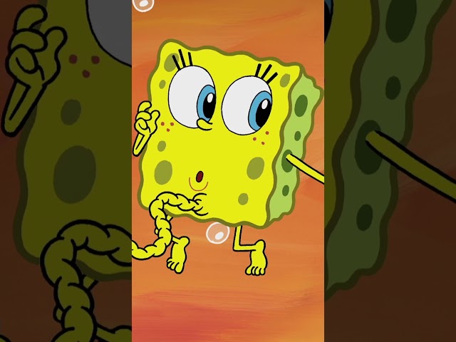 SpongeBob | SpongeBob isst seinen ERSTEN Krabbenburger! | #Shorts