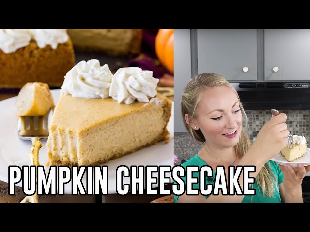 How to Make a Pumpkin Cheesecake