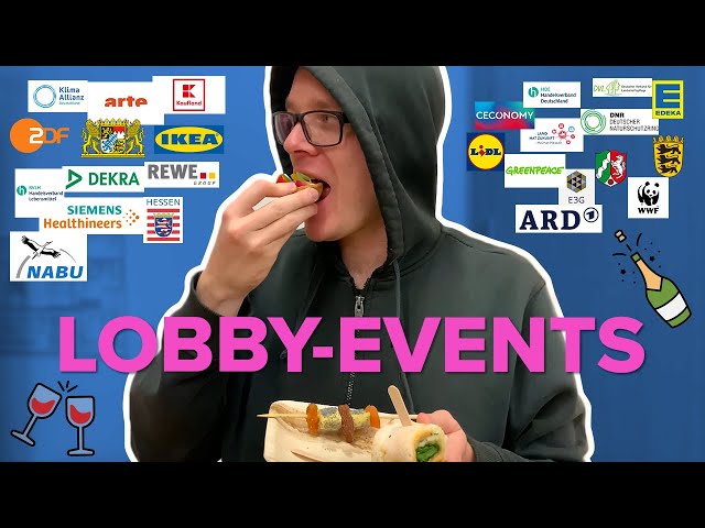 Selbstversuch: Kann man sich in Brüssel auf Lobby-Events satt essen?