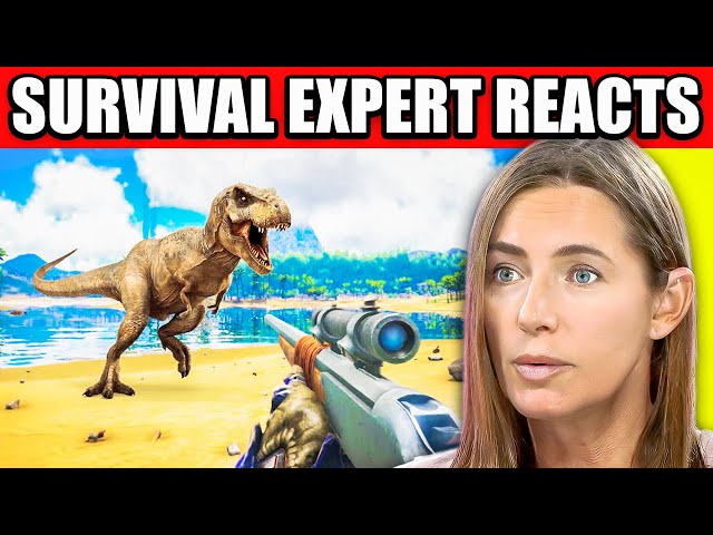 Survival Expert REACTS to ARK: Survival Evolved | Experts React