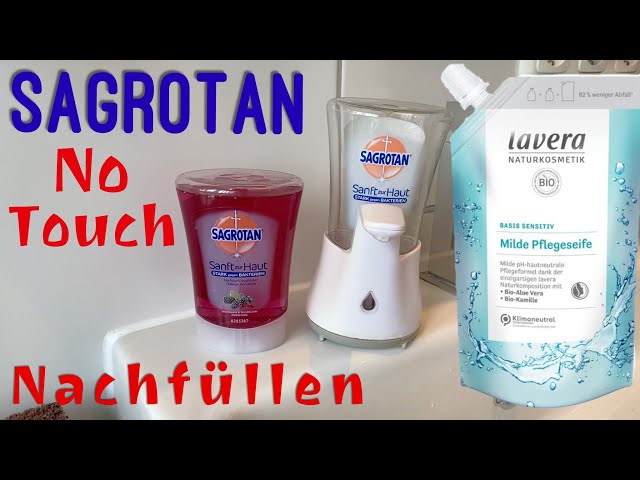 How to Refill Sagrotan No Touch soap dispenser