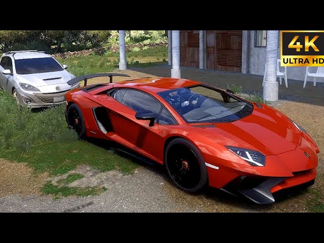 740HP Lamborghini Aventador Superveloce V12 | Forza Horizon 5 - 4K Gameplay