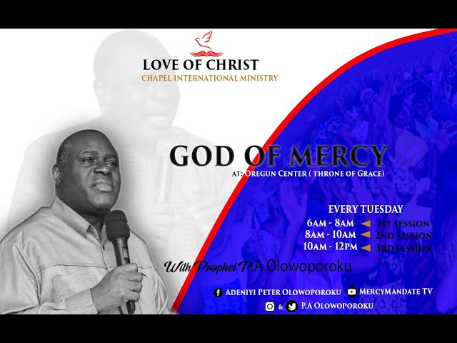 GOD OF MERCY LIVE @ OREGUN- 23/04/2024