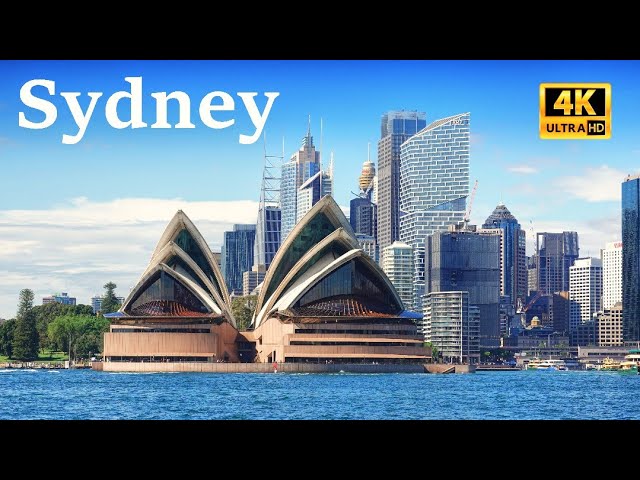 Sydney Australia 4K UHD - Harbor Bridge and Sydney Opera House, a quick visit the city.