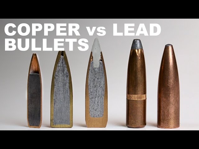 Copper Versus Lead Core Bullets — How They Work