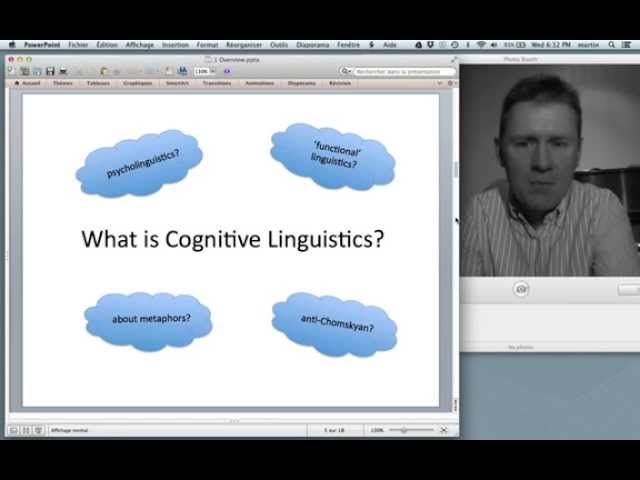 A course in Cognitive Linguistics: Introduction