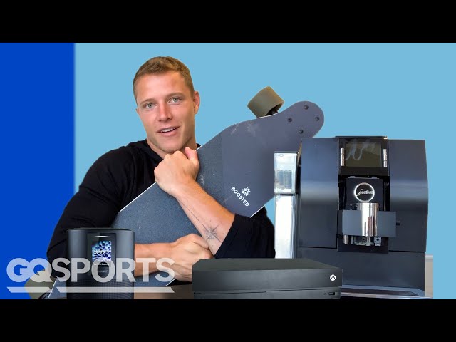 10 Things San Francisco 49ers RB Christian McCaffrey Can't Live Without | GQ Sports