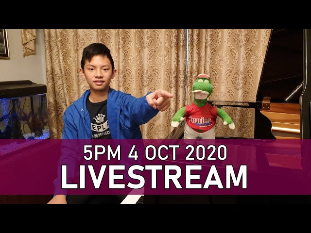 Sunday Piano Livestream 5PM Happy Together & Mariah Carey Hero Cole Lam 13 Years Old