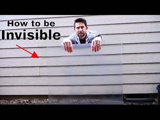 4 Ways To Make Yourself Invisible