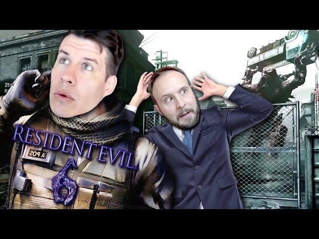 Resident Evil 6 Funny Moments! #3