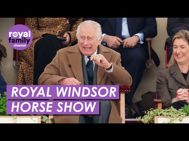 Cheerful King blown-away at Royal Windsor Horse Show
