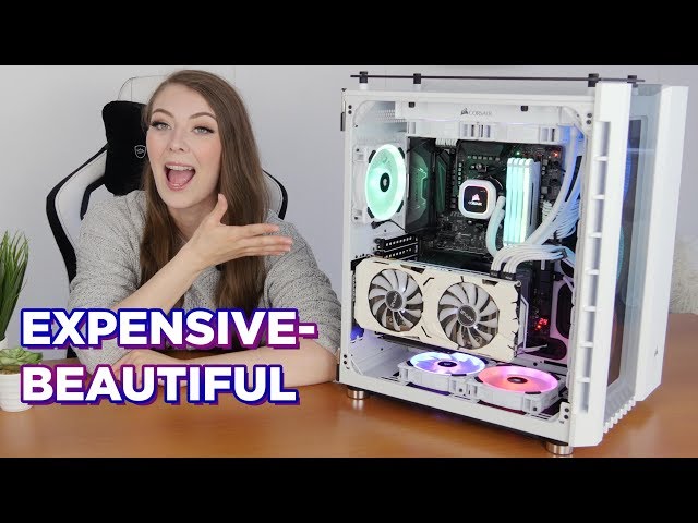 Corsair Crystal Series 680X PC CASE - and TimeLapse Build with BRIONY