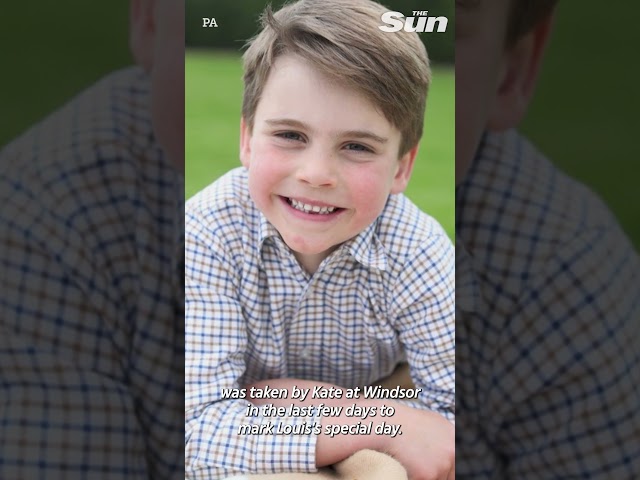 New photo of Prince Louis is shared to celebrate his sixth birthday