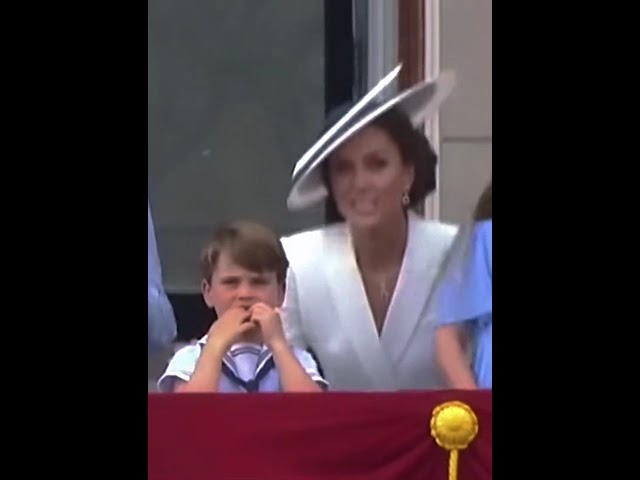 Kate and Prince Louis #short #katemiddleton #princelouis #ukroyalfamily