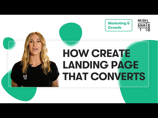 How Create Landing Page That Converts | Tips for Optimizing  Landing Pages for Leads