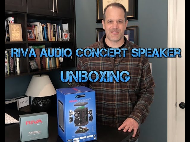 Riva Audio Concert Wireless Speaker Unboxing and Preview