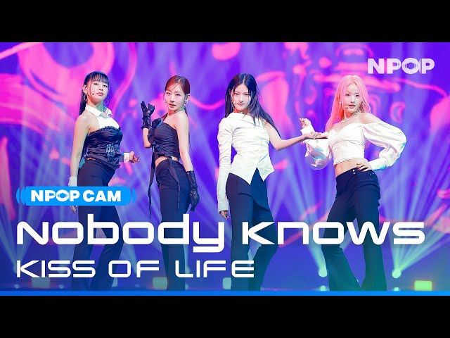(4K) [NPOP CAM] KISS OF LIFE 'Nobody Knows' Ι NPOP EP.12 (20231120)