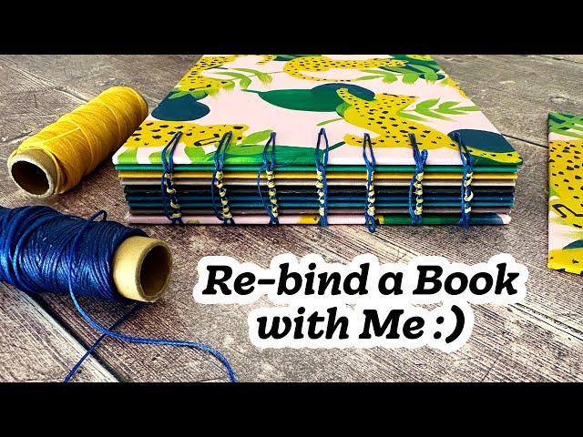 Re-bind a Book with Me: Crisscross / Secret Belgian Binding