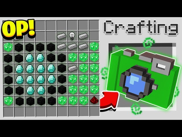 HOW TO CRAFT A $1,000,000 MOVIE! *OVERPOWERED* (Minecraft 1.13 Crafting Recipe)