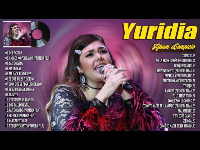 Yuridia 2024 ~ Sus Mejores Exitos 2024 ~ Yuridia Album Completo Mas Popular 2024