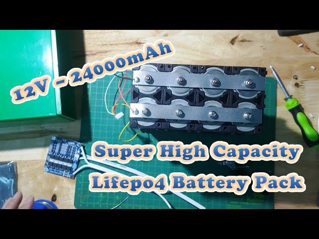 Building High Capacity 32650 Lifepo4 Battery Pack for emergency or daily use - 12V - 24Ah #1