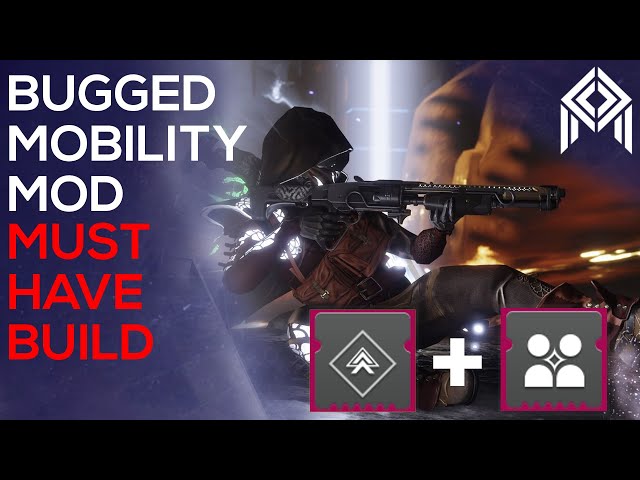 BUGGED Mobility Build - How to get 100 Mobility EASY - Powerful Friends Mod - Destiny 2