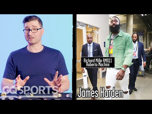 Watch Expert Critiques Athletes' Watches (NBA, NFL, Soccer) Part 2 | Game Points | GQ Sports