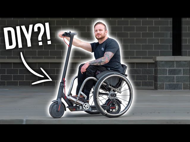 EPIC Electric Wheelchair Scooter (UNDER $500!!) Complete DIY Guide