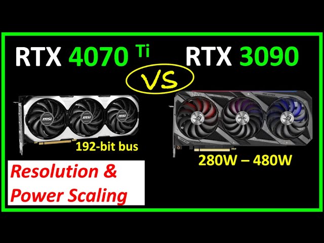 Is the RTX 4070 Ti faster than the RTX 3090 at 4k?