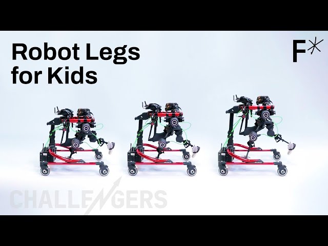 Building robot legs for kids | Challengers by Freethink